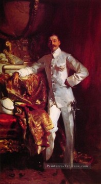 Sir Frank Swettenham John Singer Sargent Peinture à l'huile